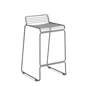 HAY - Hee Tabouret de bar low, asphalt grey