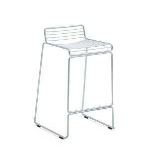 HAY - Hee Tabouret de bar low, hot galvanised