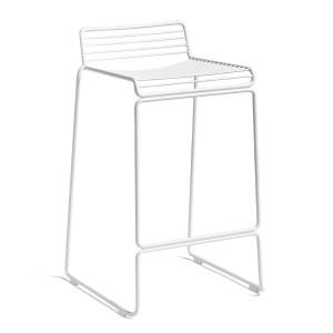 HAY - Hee Tabouret de bar low, blanc