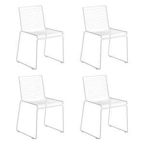 HAY - Hee Dining Chair, blanc (set de 4)