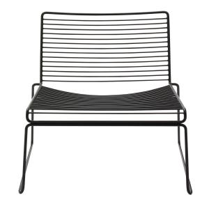 HAY - Hee Lounge Chair , noir