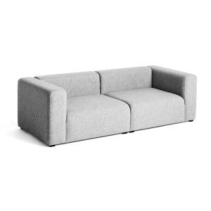 HAY - Mags Sofa 2,5 places, combinaison 1, gris clair ( Hal…