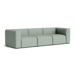 HAY - Mags Canapé 3 places, combinaison 1, vert clair (Meta…