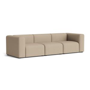 HAY - Mags Canapé 3 places, combinaison 1, warm grey ( Magl…
