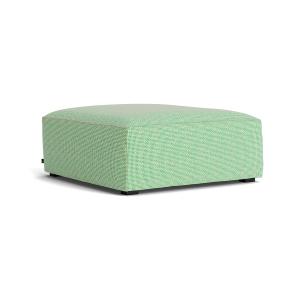 HAY - Mags Soft Ottoman S01 (XS), vert et blanc (Tartaglia…