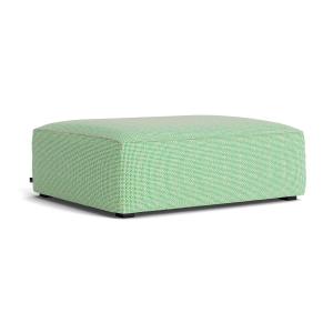 HAY - Mags Soft Ottoman S02 (S), vert et blanc (Tartaglia 9…