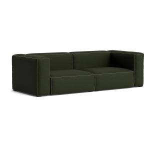 HAY - Mags Soft Canapé 2,5 places, combinaison 1, vert fonc…
