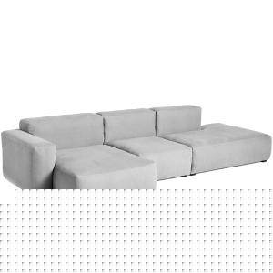 HAY - Mags Soft Canapé 3 places, combinaison 4 / accoudoir…