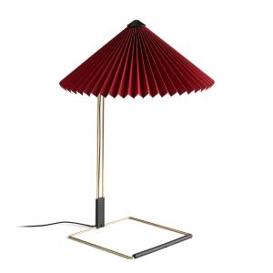 HAY - Matin LED Lampe de table L, rouge oxyde