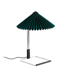 HAY - Matin LED Lampe de table S, vert / miroir