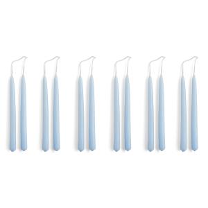 HAY - Mini Bougies Colonical, H 14 cm, light blue (set de 1…