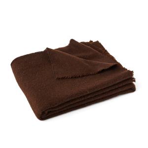 HAY - Mono couverture de laine, 130 x 180 cm, chocolate