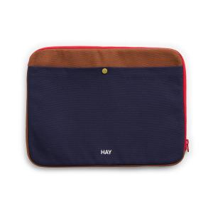 HAY - Multi Laptop Cover, 34,5 x 26 cm, midnight blue / mul…