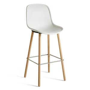 HAY - Neu12 Tabouret de bar, chêne / blanc crème (hauteur d…