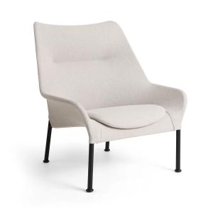 HAY - O2 Fauteuil de détente, noir / gris clair (Lift) (pat…
