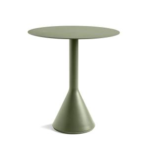 HAY - Palissade Cone Table de bistrot Ø 70 x H 74 cm, olive