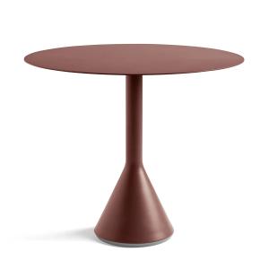HAY - Palissade Cone Table Ø 90 x H 74 cm, iron red
