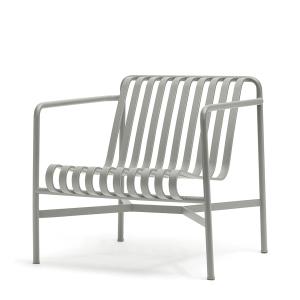 HAY - Palissade Lounge Chair Low , gris clair
