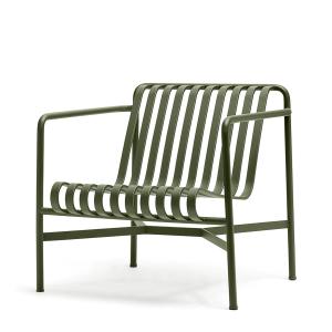 HAY - Palissade Lounge Chair Low , olive