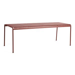 HAY - Palissade Table, rectangulaire, 220 x 90 cm, iron red