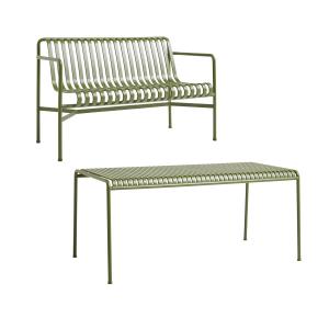 HAY - Palissade Table   Banc, olive