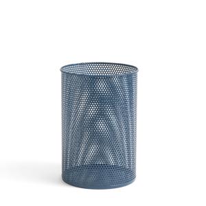 Foin - Perforated Bin M, Ø 25 x H 37 cm, bleu pétrole