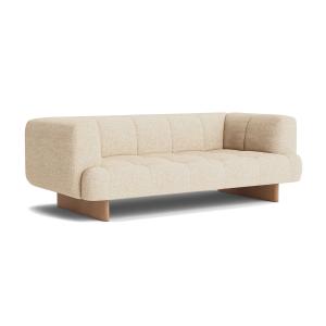 HAY - Quilton Lift Canapé 2 places, chêne / beige (Bolgheri…
