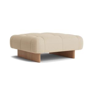 HAY - Quilton Lift Ottoman, chêne / beige (Hallingdal 220)