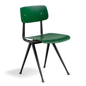 HAY - Result Chaise, forêt de chêne teintée en vert / noir…