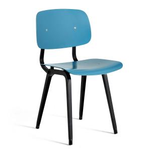 HAY - Revolt Chair 3.0, noir / bleu azur
