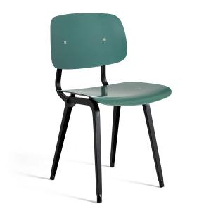 HAY - Revolt Chair 3.0, noir / vert pétrole