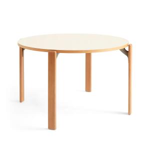 HAY - Rey Table de salle à manger, Ø 128,5 cm, hêtre nature…