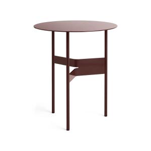 HAY - Shim table d'appoint, Ø 45 cm, bordeaux