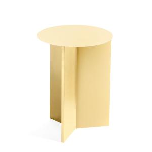 HAY - Slit Table High, Ø 35 x 47 cm, jaune clair