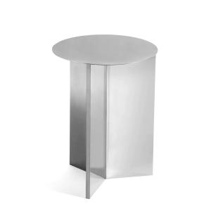 HAY - Slit Table High, Ø 35 x 47 cm, poli miroir