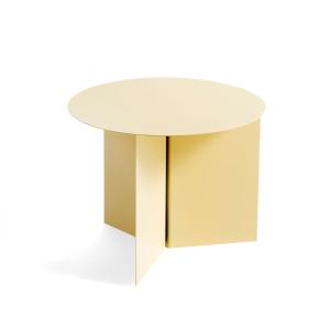 HAY - Slit Table Round Ø 45 x 35,5 cm, jaune clair