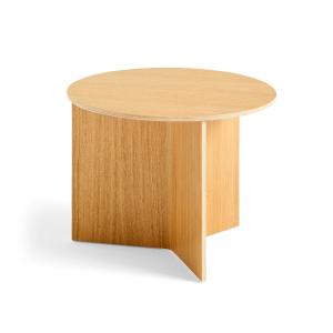 HAY - Slit Table Round , Ø 45 x H 35,5 cm, chêne naturel