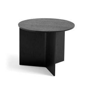 HAY - Slit Table Round , Ø 45 x H 35,5 cm, chêne noir