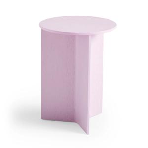 HAY - Slit Table Round High, Ø 35 x H 47 cm, rose