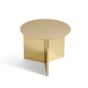 HAY - Slit Table Round Ø 45 x H 3 5. 5 cm, laiton