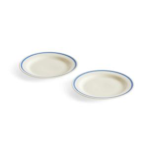 HAY - Sobremesa Assiette, Ø 18,5 cm, bleu (set de 2)