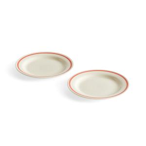 HAY - Sobremesa Assiette, Ø 18,5 cm, rouge (set de 2)