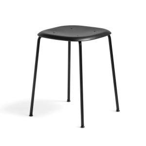 HAY - Soft Edge 75 Tabouret, noir