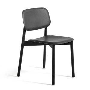 HAY - Soft Edge 60 Chaise, chêne soft teinté noir