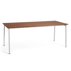 HAY - Traverse Outdoor Table, 190 x 83 cm, aluminium / frên…