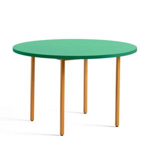HAY - Two-Colour Table de repas ronde, Ø 120 cm, menthe / o…