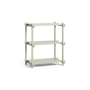 HAY - Woody Column Low, hêtre smokey grey / smokey grey
