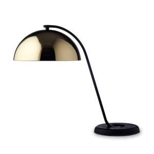 HAY - Lampe de table cloche, laiton / noir