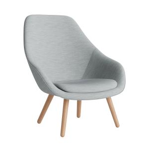 HAY - About A Lounge Chair, High / AAL 92, Remix gris clair…