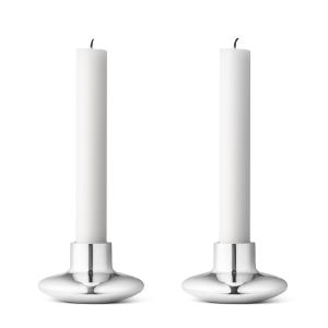 Georg Jensen – Bougeoir (lot de 2 pièces) Henning Koppel, a…